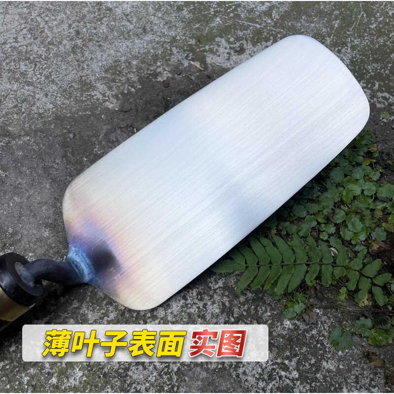乌金木灰铲抹子新品大号圆柱款不锈钢一体抹泥刀灰刀皿刀贴砖砌墙