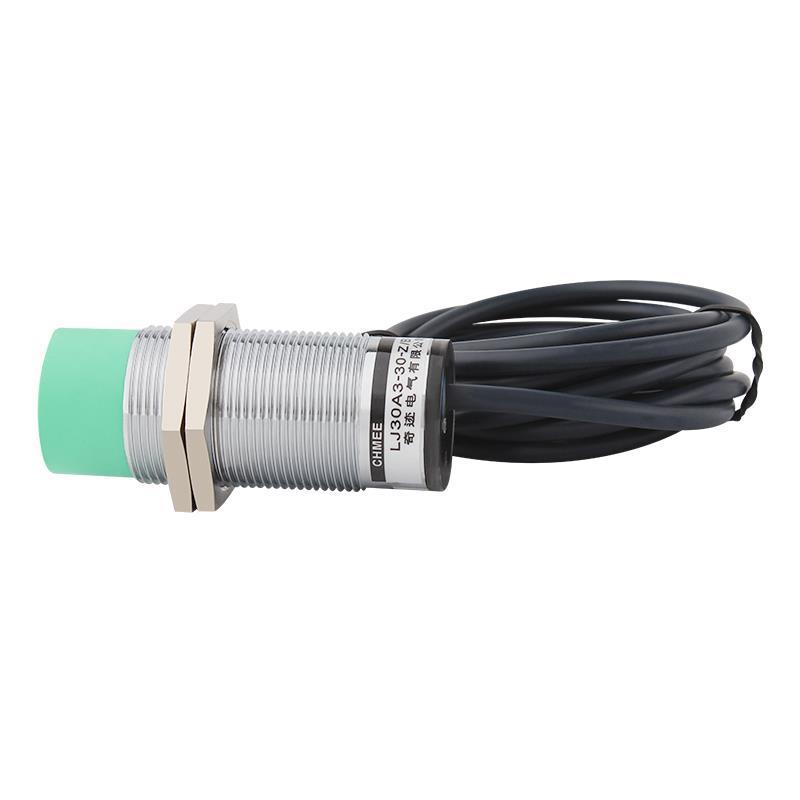 M30远距离接近开关金属感应40mm三线常开LJA30M-40N1电感式传感器