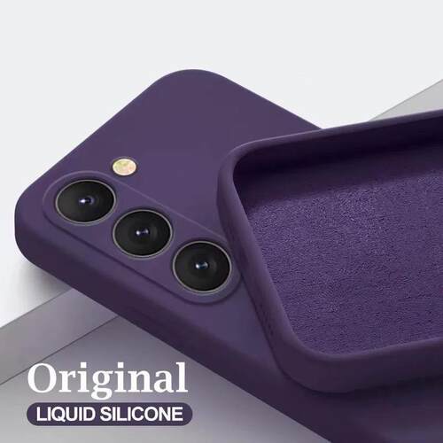 现货Soft Liquid Silic Case For  Galaxy S23 S25 S25pWlus S23