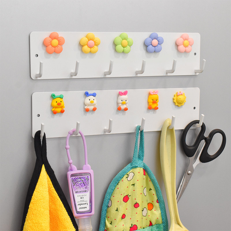 速发冰箱磁铁挂钩磁吸贴排挂裙房铁衣钩免打孔吸盘钩勾围厨钩