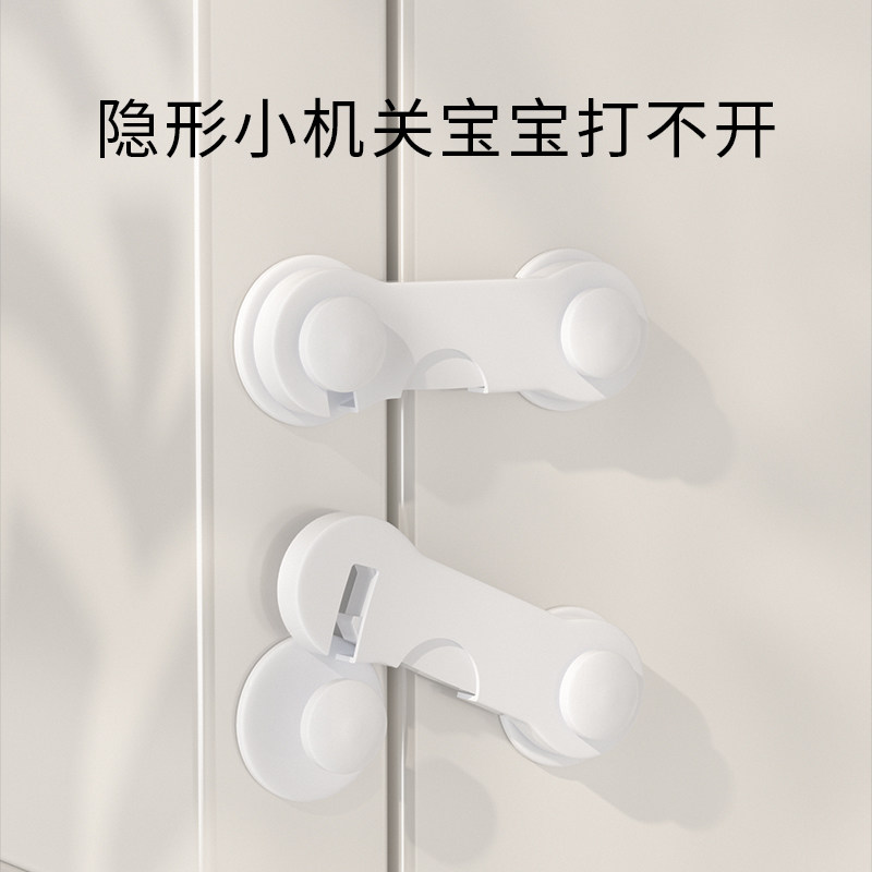 速发免打孔反锁门栓插销式门锁门扣简易卫生间推拉门挂钩房门锁扣