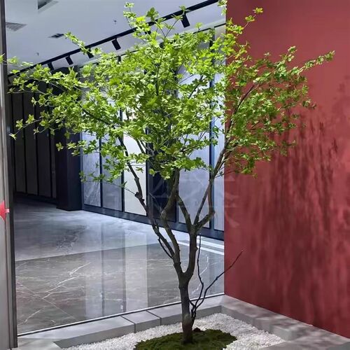 速发彷真绿植假吊钟树造景彷生绿植装饰树橱窗摆件落地吊钟树彷真