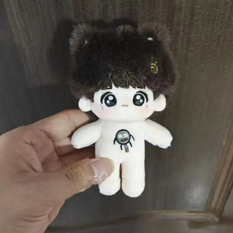 现货周深热可可10cm棉花娃娃女有骨架儿童生日礼物换装娃娃送同学