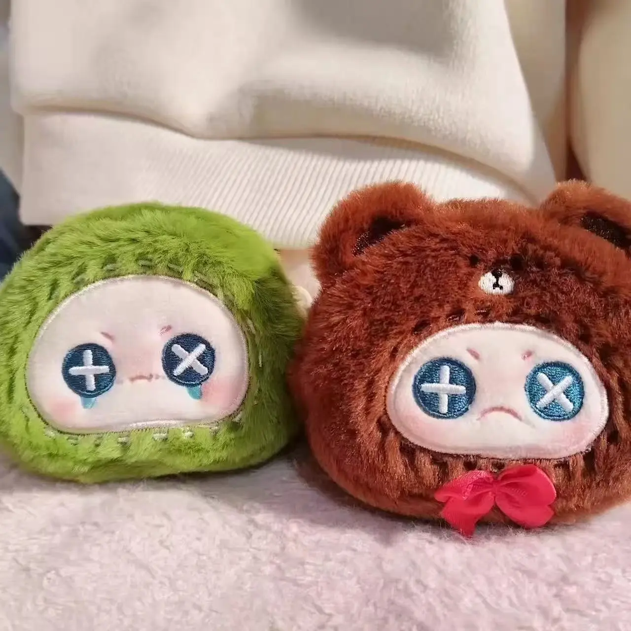 二创同人周边玩偶二次元佣兵系列奈布毛豆毛绒零钱包耳机包礼物