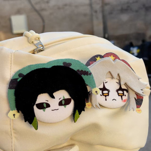 怪胎马戏团周边动漫徽章皮埃罗丑角毛绒吧唧二次元手工谷子胸牌