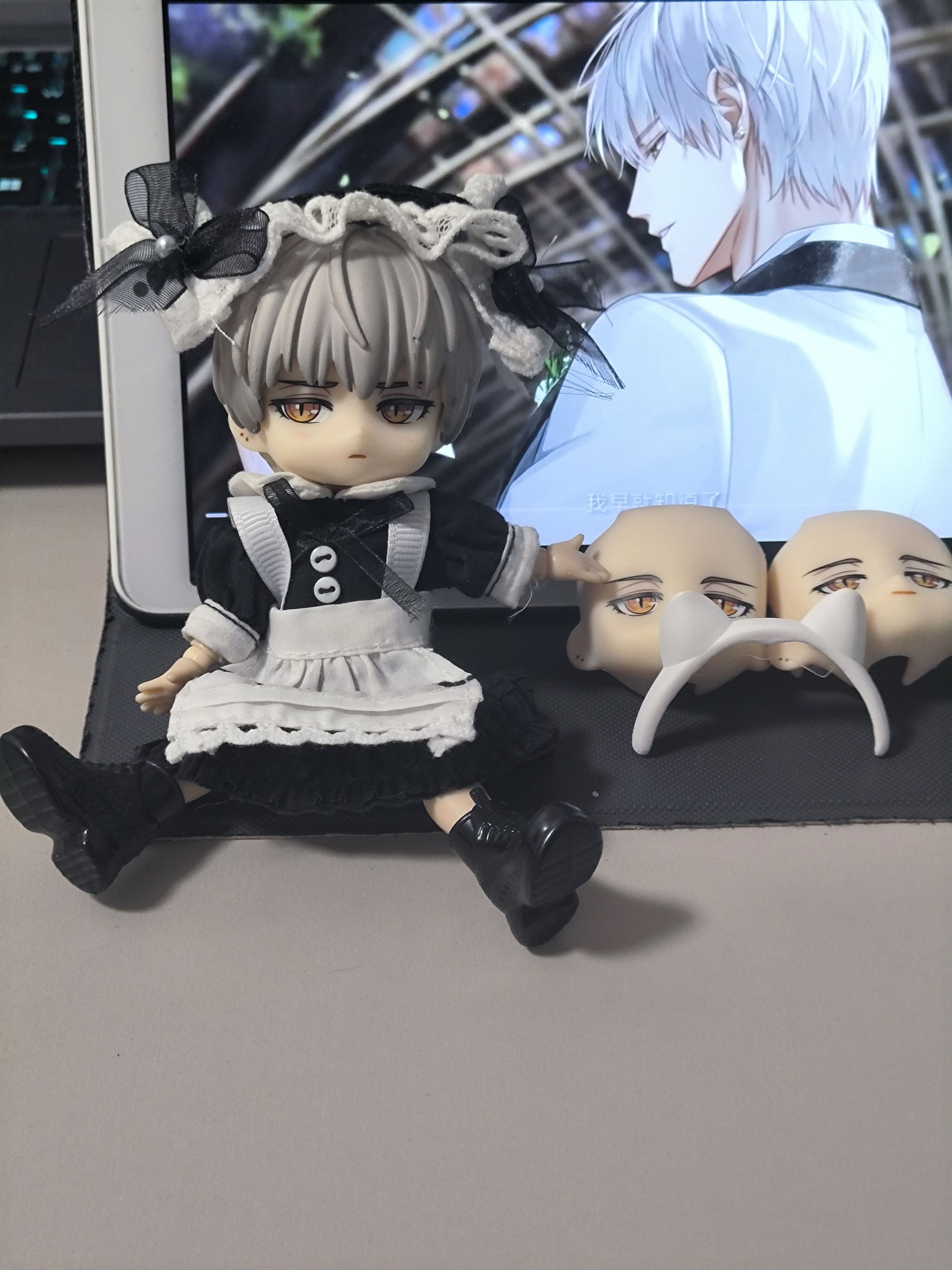恋与深空ob11齐司礼整娃二次元猫猫手办生日礼物BJD人偶
