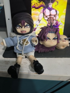 卡兹战斗潮流jojo的奇妙冒险ob11二次元手办生日礼物BJD人偶