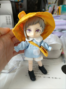 中岛敦ob11整娃文豪野犬粘土人二次元手办生日礼物BJD人偶