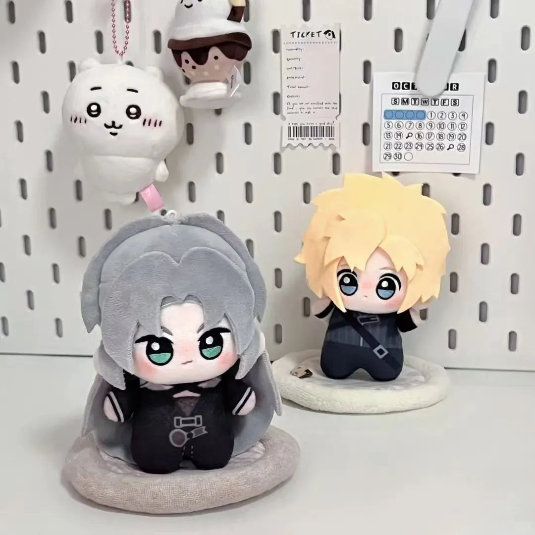 最终幻想7重生动漫周边克劳德海星体可爱棉花娃娃10毛绒公仔印花