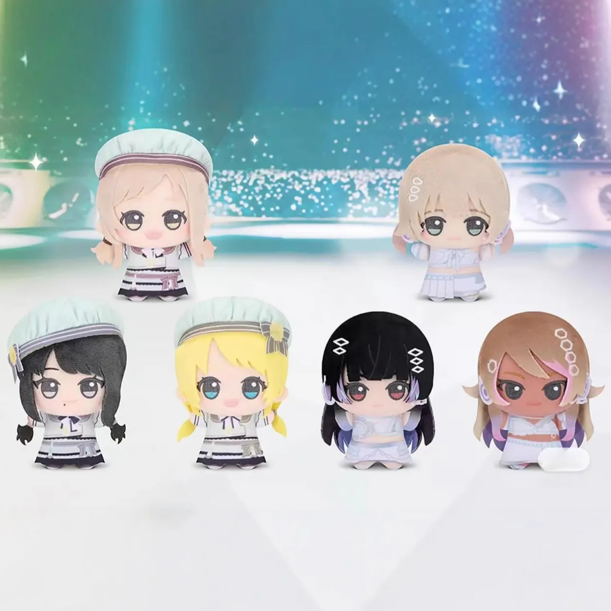 新款偶像大师闪耀色彩周边玩偶浅仓透棉花娃娃10cm樋口圆香努努体