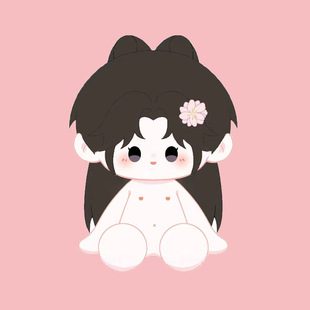 二次元重生之将门毒后周边同人玩偶40cm沈娇娇棉花娃娃谢景行公仔