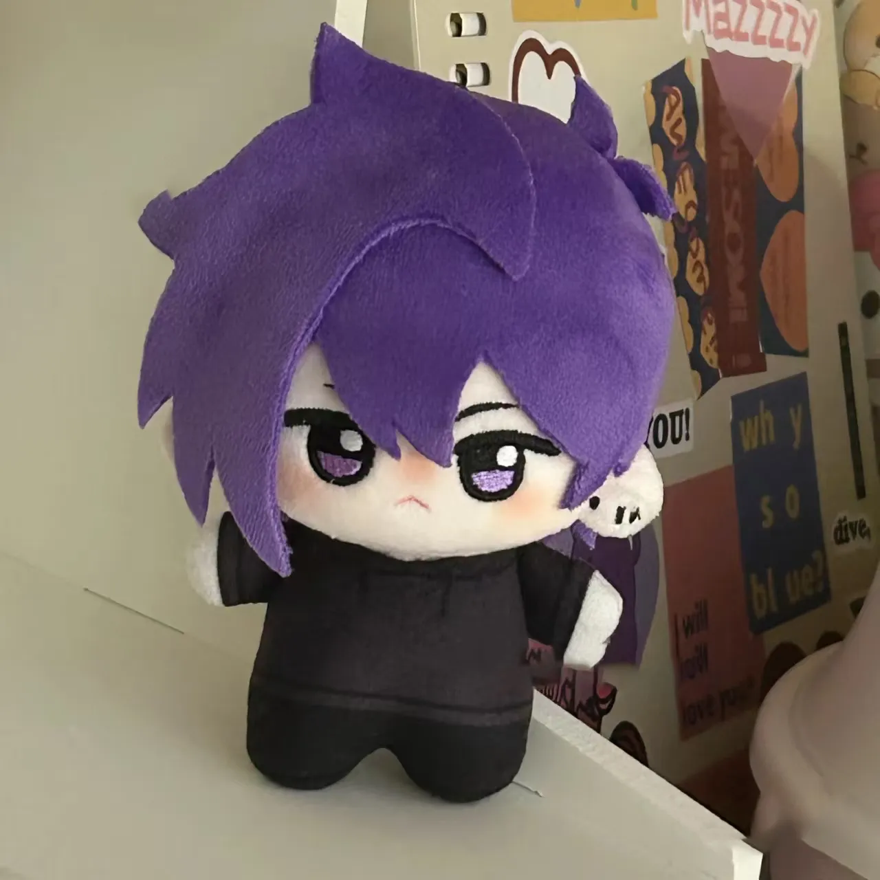 星露谷物语周边同人玩偶可爱塞巴斯蒂安棉花娃娃10cm努努体小挂件