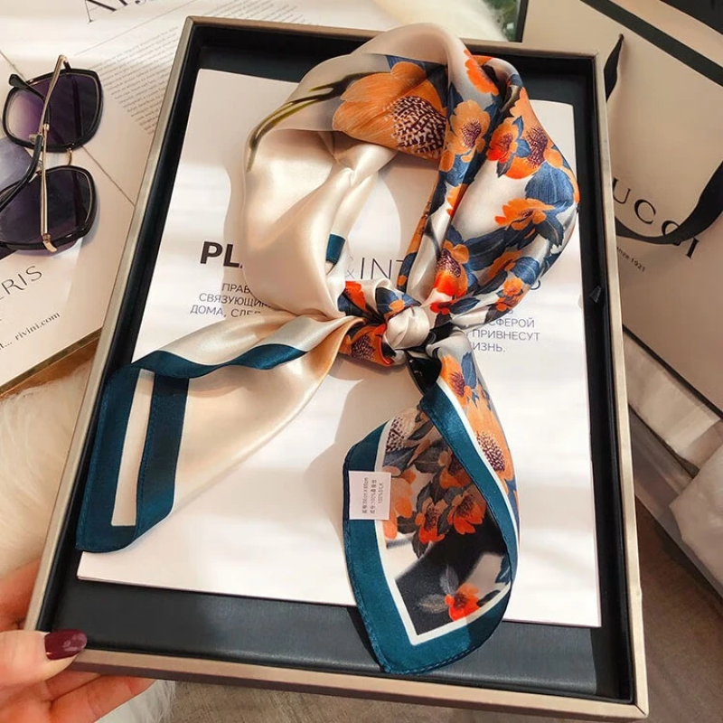 真丝丝巾CONCISEKITE女春秋