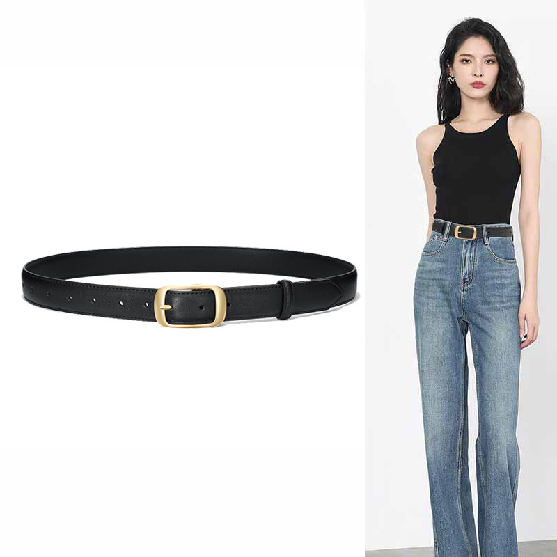 ConciseKite女牛皮合金百搭牛仔