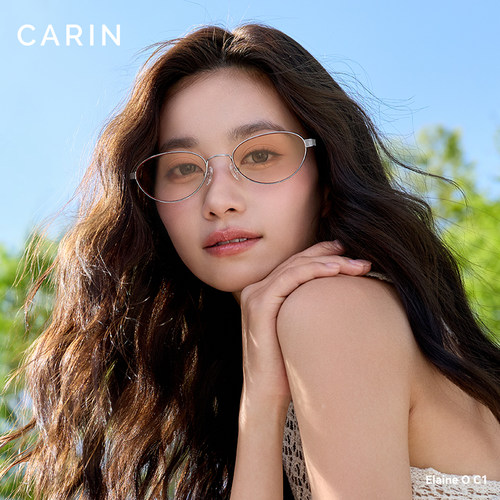 CARIN复古老钱风墨镜猫眼太阳镜