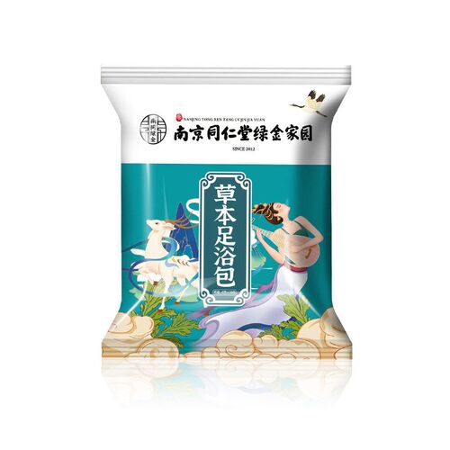 180g艾草泡脚包家用去湿气红花老姜当归泡脚足浴粉包现货直发