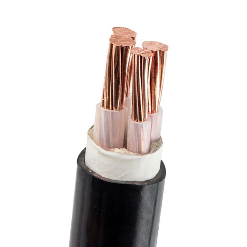 渝丰电缆线ZCYJV3 4 5芯2.5 4 6 10 16 25平方阻燃铜芯国标充电桩