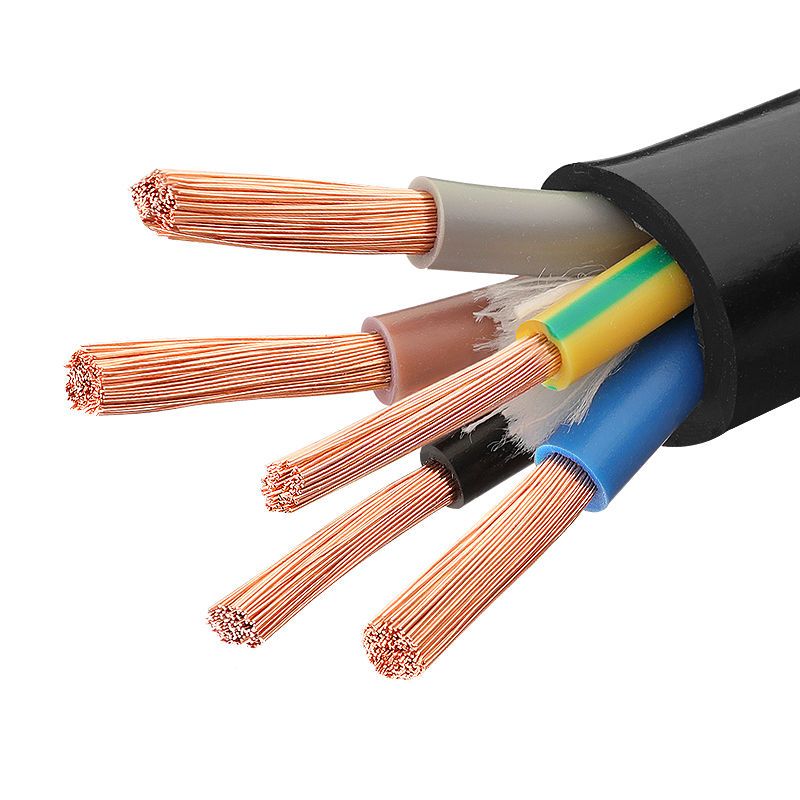 工程国标软电线电缆RVV2芯3相4芯2.5461016平方护套线户外防水线