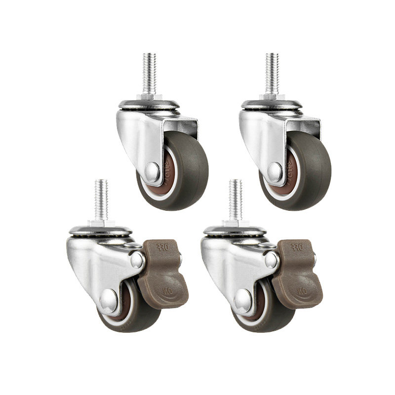 组合架滑轮带刹车功能螺丝滑轮转向轮一套四个,搬运/仓储/物流设备,机械式停车设备（立体停车库）,淘宝优惠券,粉丝福利购,淘宝优惠卷