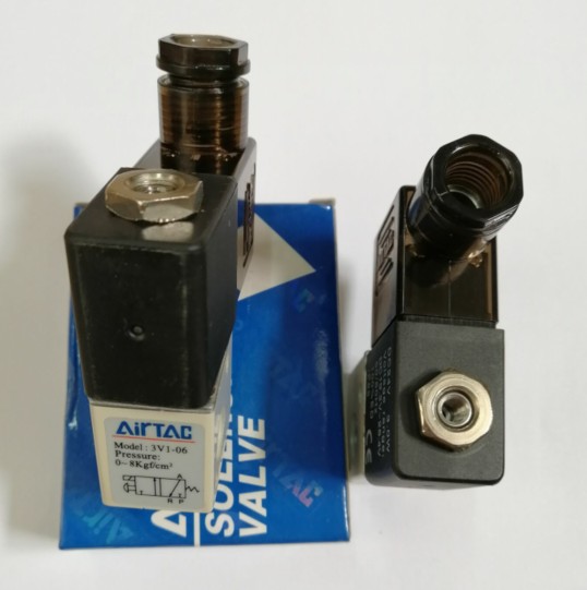 原装亚德客电磁阀3V106B 3V106A 3V1-06 3V106-2F 3F 4 5F气动阀