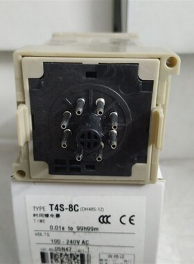 开普KPOO 单延时数显时间继电器T4S-8C (DH48S-1Z) 带暂停复位