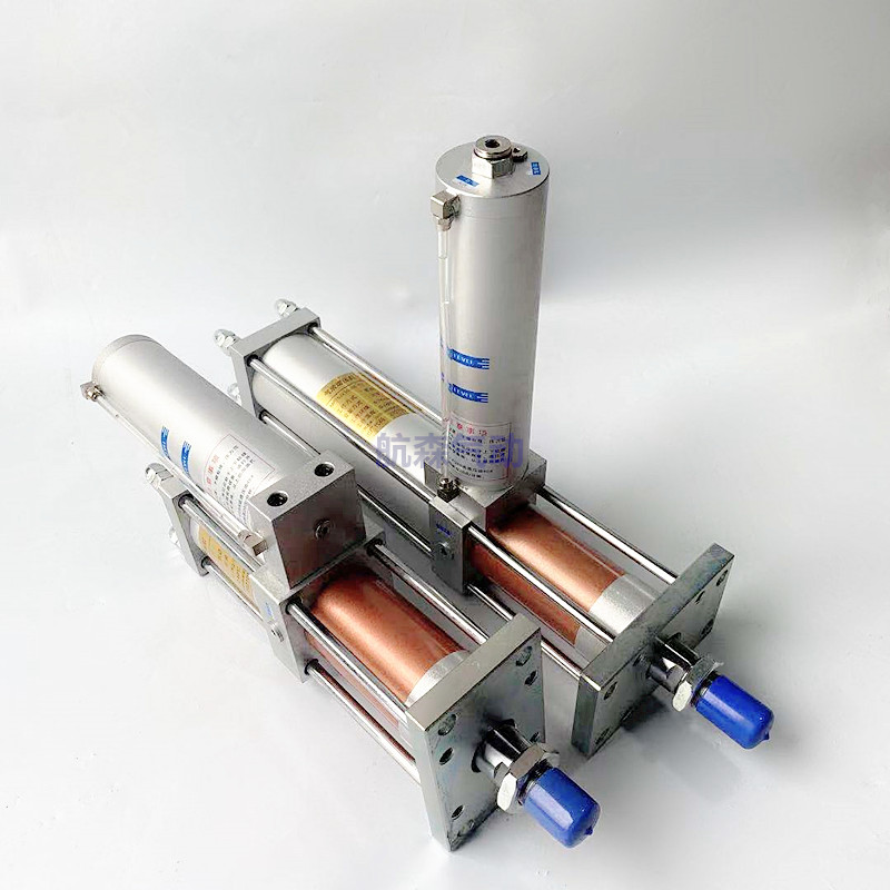 MPT气液增压缸MPT  STA CPT63 1T 3T5T8T10T15T20T 快速增压气缸