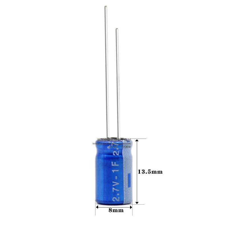 法拉电容器 2.7V 1F/2/3/6.8/10/15/20/40F-400f 圆柱R型超级电容