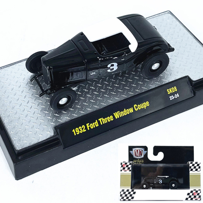 1:64M2车模1932福特Three Window Coupe仿真合金汽车模型收藏摆件