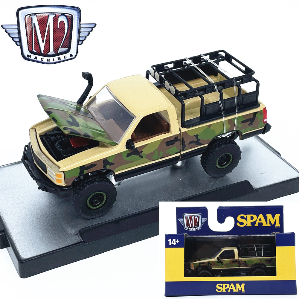 1:64GMC道朗格仿真合金汽车模型收藏摆件M2车模2025款