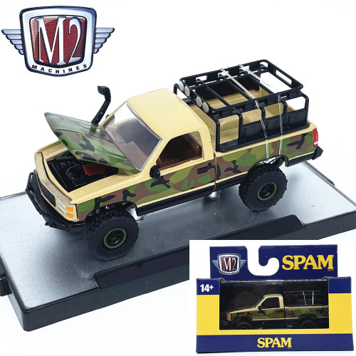 1:64GMC道朗格仿真合金汽车模型收藏摆件M2车模2025款
