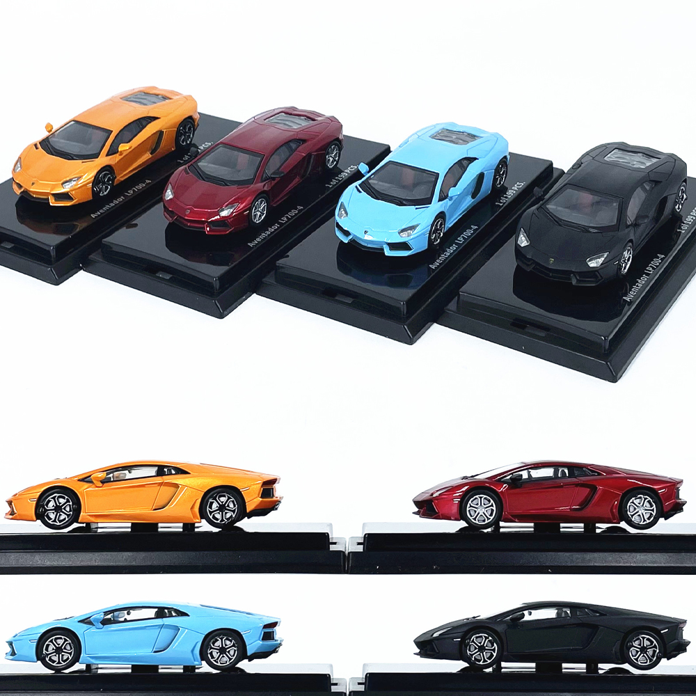1:64兰博基尼Aventador LP700-4仿真车模合金汽车模型静态摆件