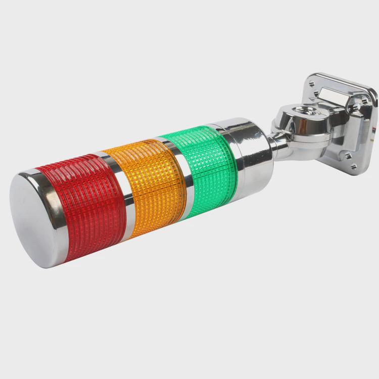 DMWD三色灯多层警示灯报警指示LxED灯塔机床信号12V24v220闪烁带