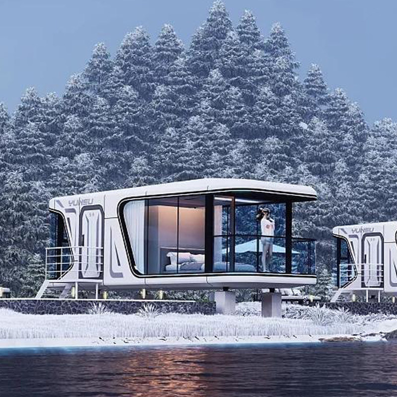 定制景区户外可移动智能星空房屋网红旅游区观景房海边景点太空舱