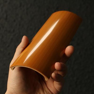 精工纯手工制作天然十几年老玉竹茶则竹雕竹制醒茶荷竹茶具茶道具