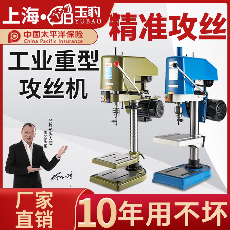 攻丝机大功率重型工业台式攻牙机丝攻机小型全自动SWJ-12套丝螺纹