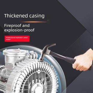 高压防爆涡旋风机大功率涡旋气泵220V工业离心风机吸