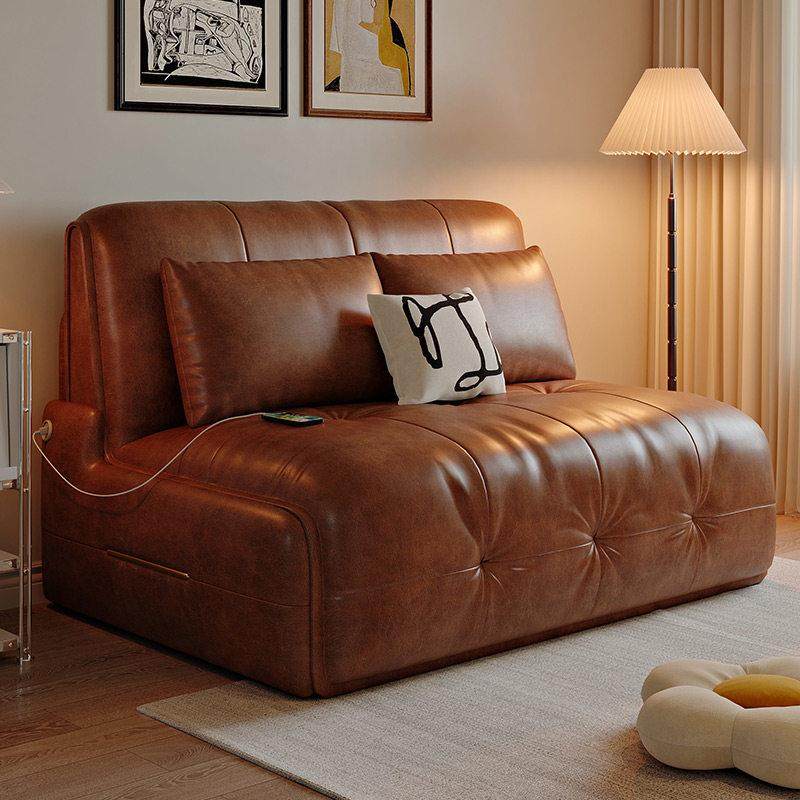 覆古语音智能电动沙发床多功能单双人可折叠两用客厅小户型书房