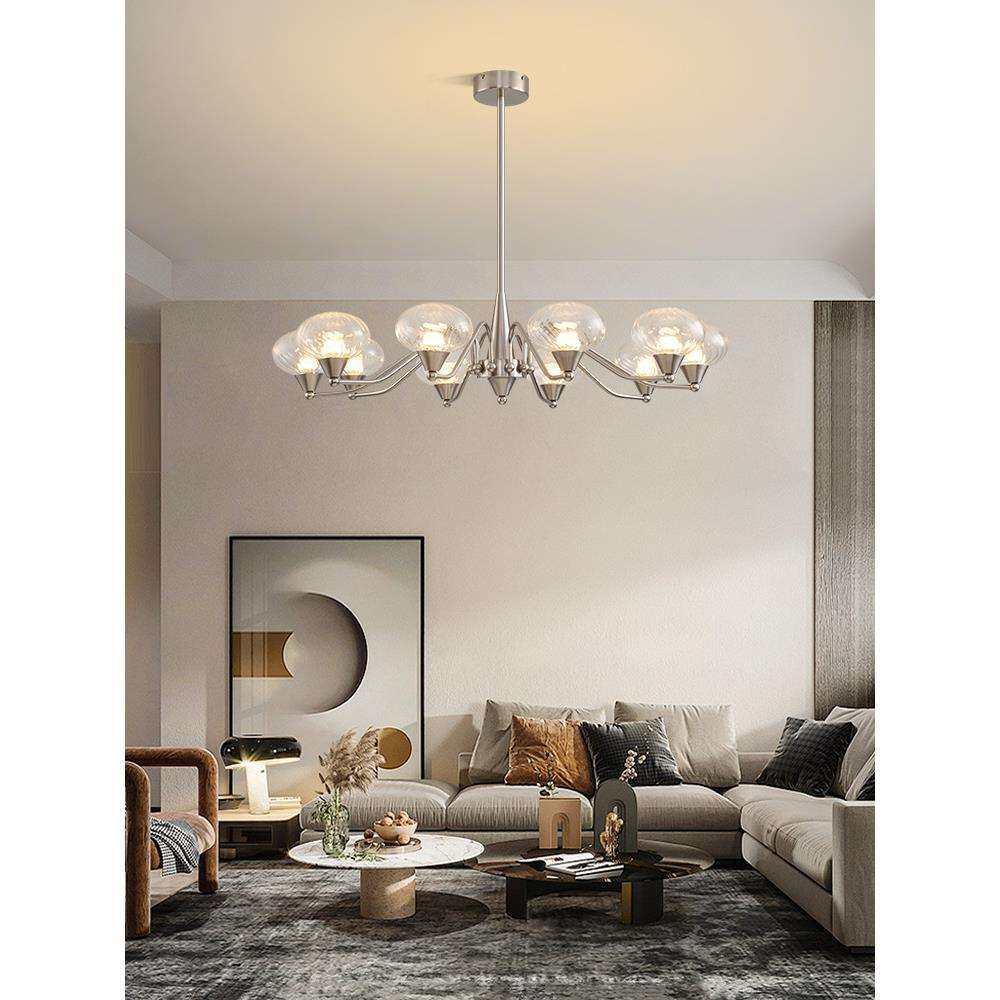 法式轻奢玻璃灯具客厅吊灯北欧书房主卧室餐厅全光谱护眼铁艺吊灯,电子元器件市场,集成电路（IC）,淘宝优惠券,粉丝福利购,淘宝优惠卷