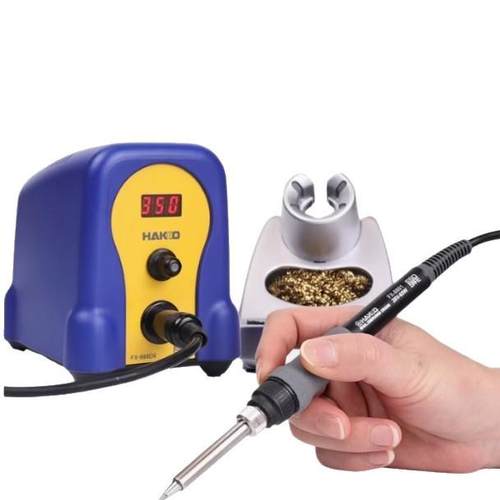 白光HAKKO FX888DX 无铅焊台 100W 大功率 恒温数显焊台