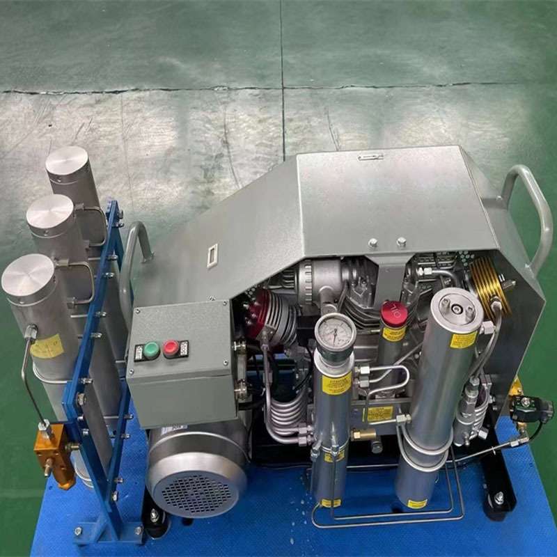 ZRW265空气呼吸器充气泵 6.8L-12L气瓶空气压缩机打气机功率5.5KW