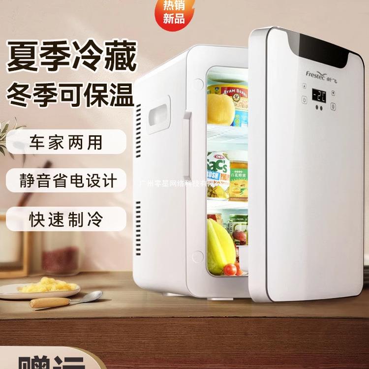迷你小冰箱小型一人车载冰箱宿舍家用小冰柜2025新款