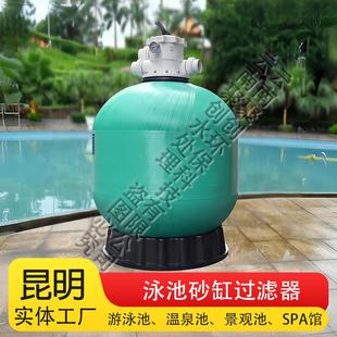 水上乐园循环水过滤器全自动玻璃纤维罐别墅泳池水疗馆砂缸过滤器