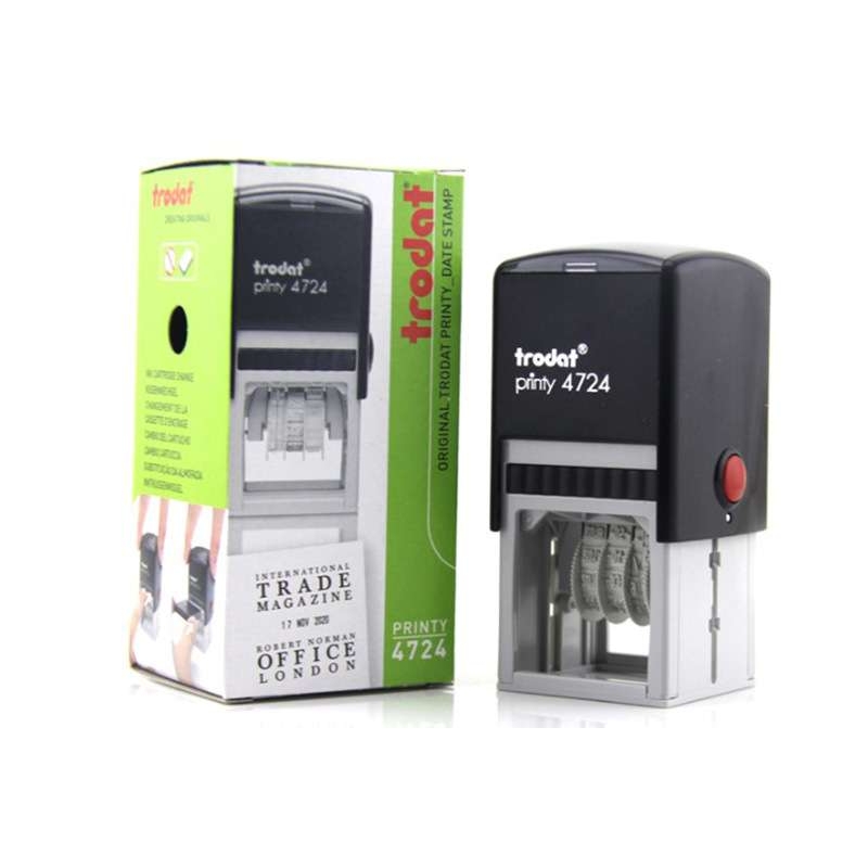 卓达回墨印章可调日期4724 日戳章姓名检验QC PASS万次印材料