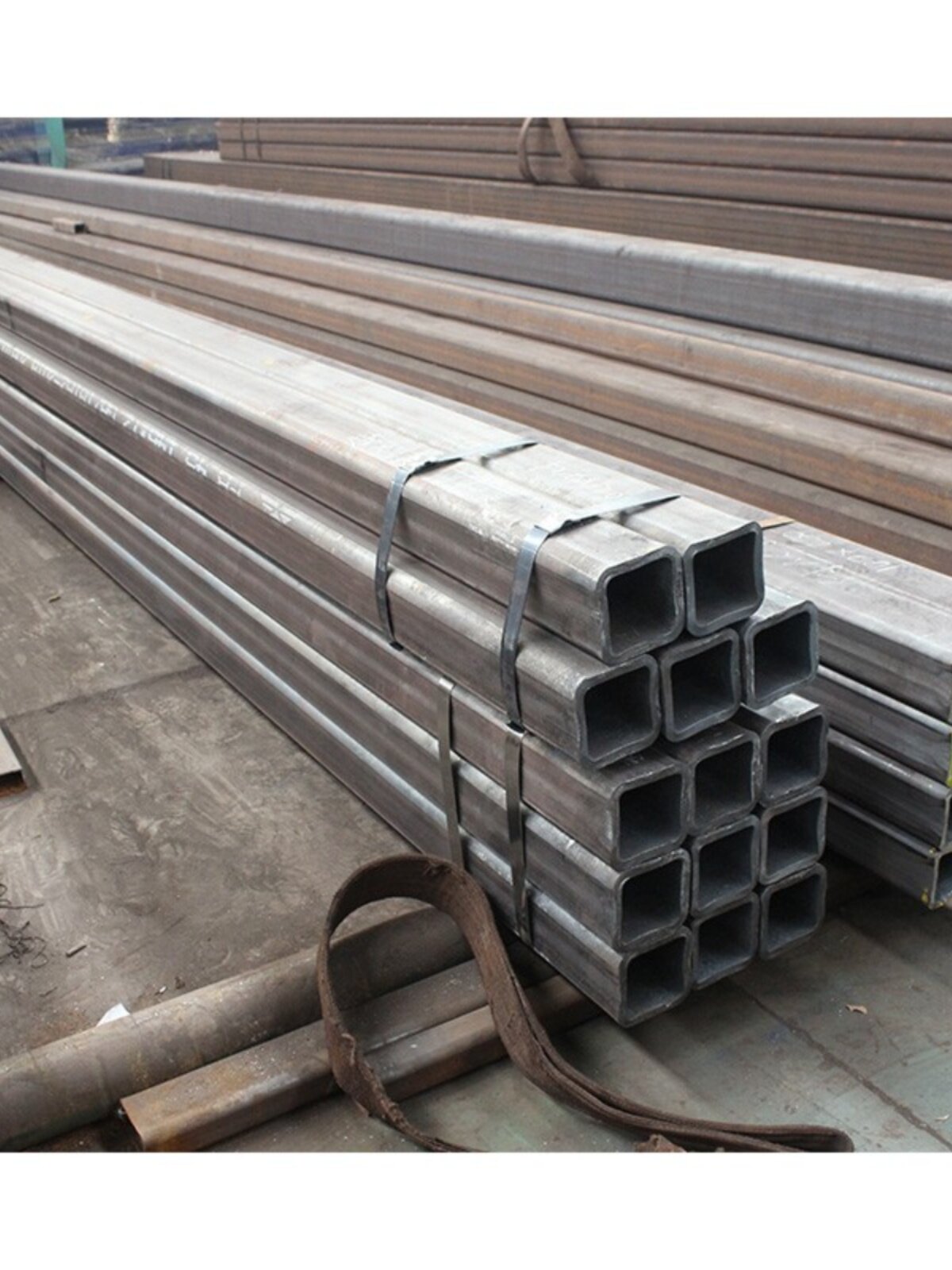 q355b无缝方管冷拉方通r q345b抽拉空心方钢套管 大口径扁方管切