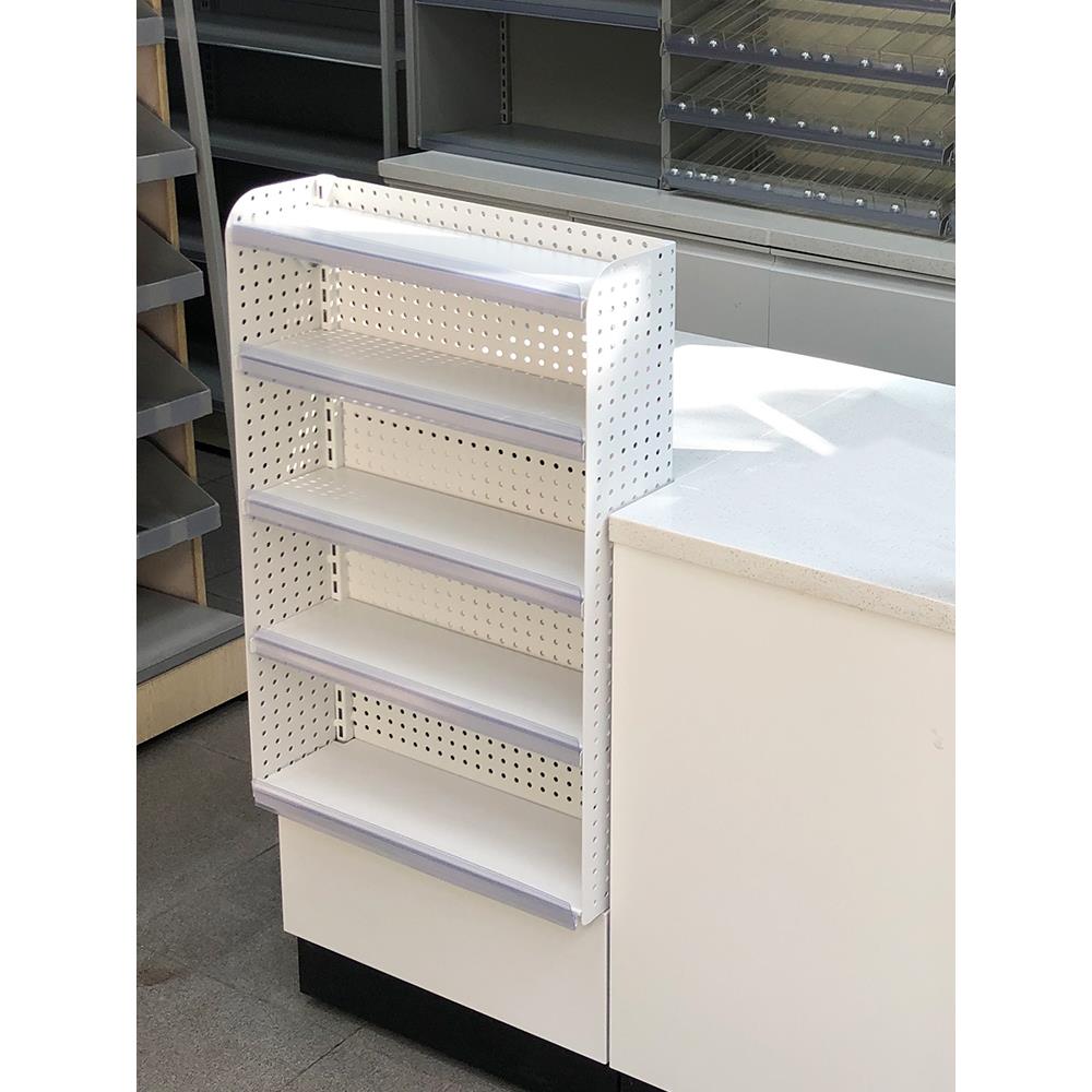 便利店超市收银台前小货架口香糖展示架计生用品陈列架吧台前架