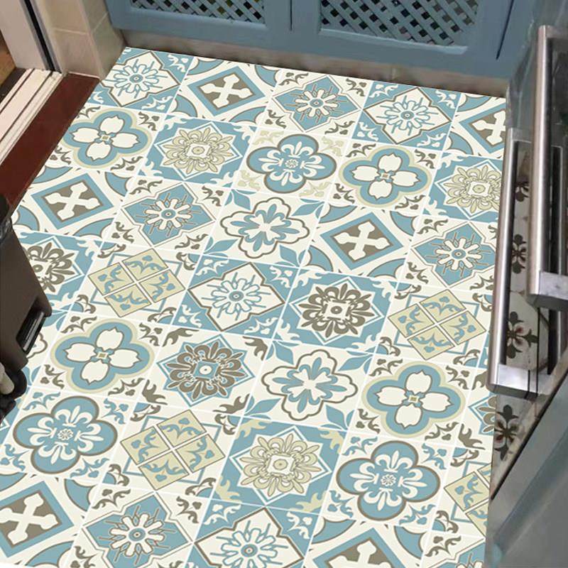 欧式自粘地贴PVC加厚厨房防水防滑耐磨地板贴纸卫生间地面翻新贴,家居饰品,地贴,淘宝优惠券,粉丝福利购,淘宝优惠卷