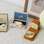 猫猫元 素创意生日可爱 小东西摆件男女生七夕情人节礼物毕业礼品