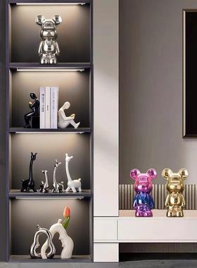 德国无障碍豪华酒柜家居装饰摆件四鹿之家客厅电视柜高端套装组合