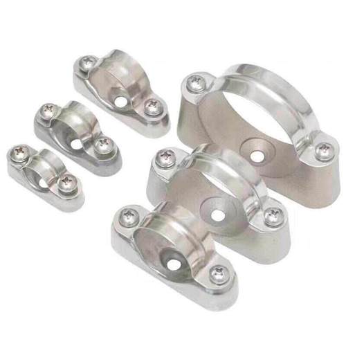 304不锈钢离墙码元宝卡马鞍卡管卡管夹支架固定骑马卡20-25-32mm