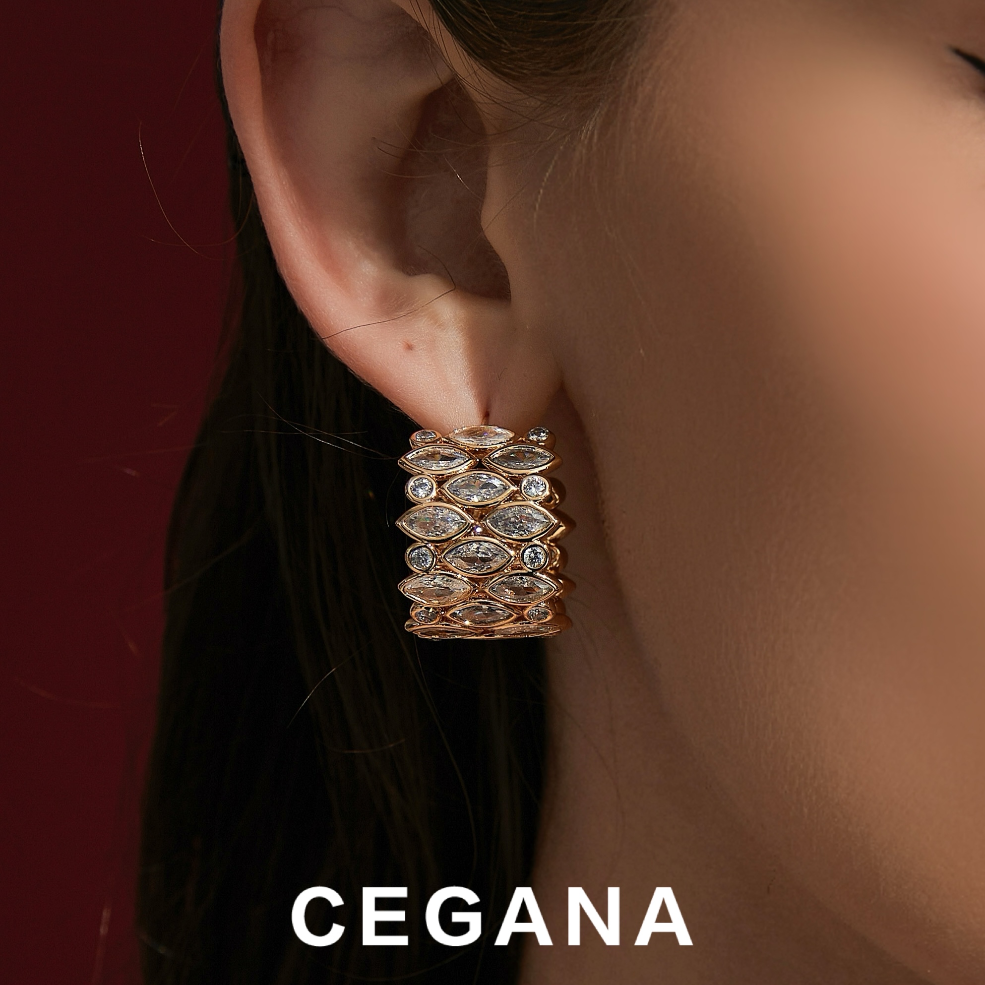 耳环小众轻奢设计感高级日常耳饰